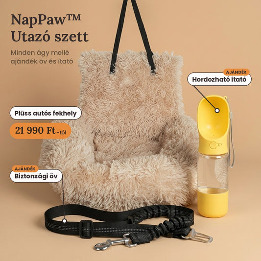 NapPaw™ autós kutyafekhely