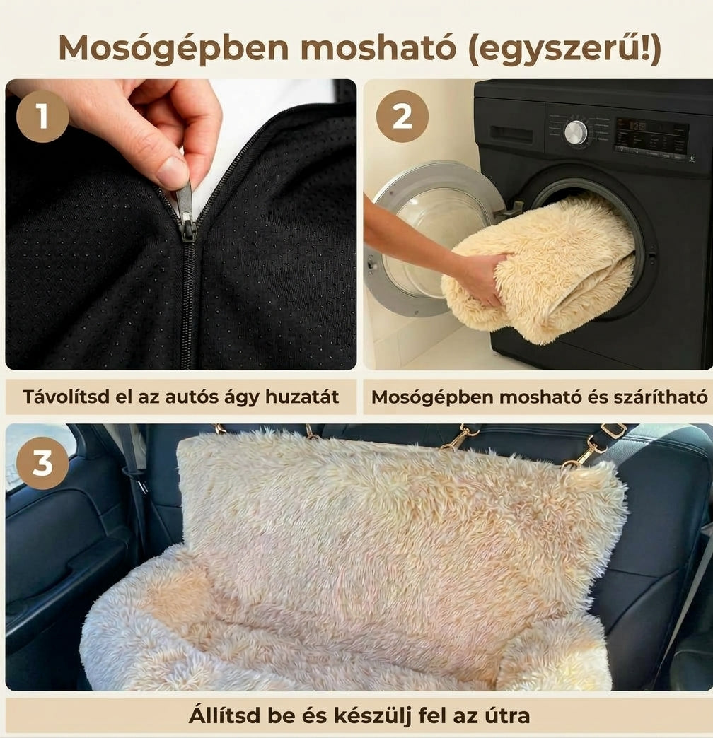 NapPaw™ autós kutyafekhely